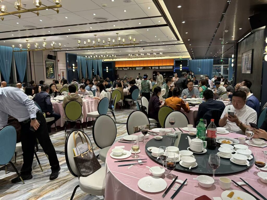 卑诗广东政商及社区领袖庆祝晚宴会场